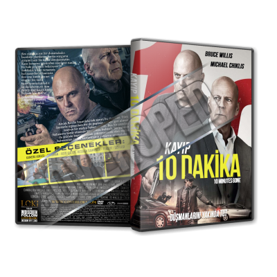 Kayıp 10 Dakika - 10 Minutes Gone - 2019 Türkçe Dvd Cover Tasarımı